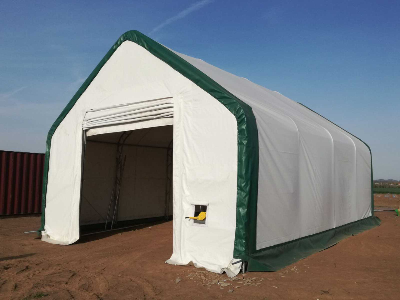 Rhino-Cross-Shelter 5010023DP - 30,5x15,25x7,015 m - Storage tank: picture 5 Rhino-Cross-Shelter 5010023DP - 30,5x15,25x7,015 m - Storage tank: picture 5
