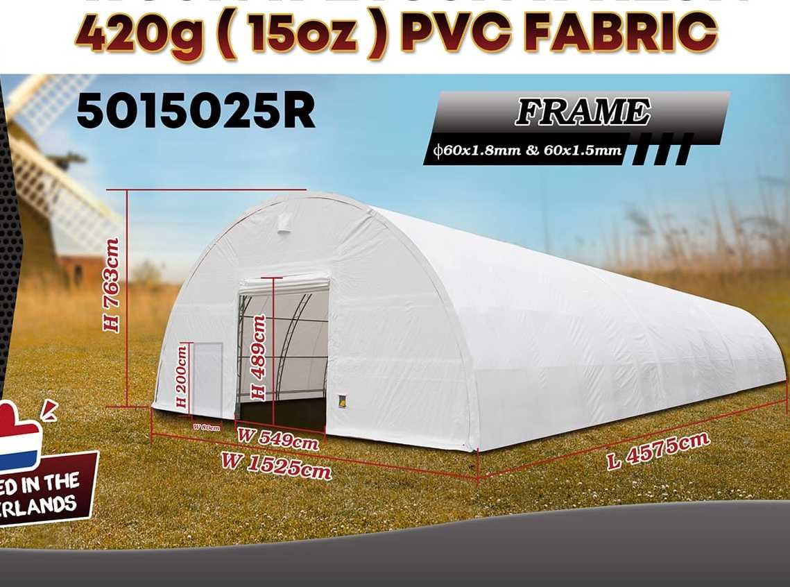 Rhino-Cross-Shelter 5015025R - 45,75x15,25x7,625 m - Storage tank: picture 2 Rhino-Cross-Shelter 5015025R - 45,75x15,25x7,625 m - Storage tank: picture 2