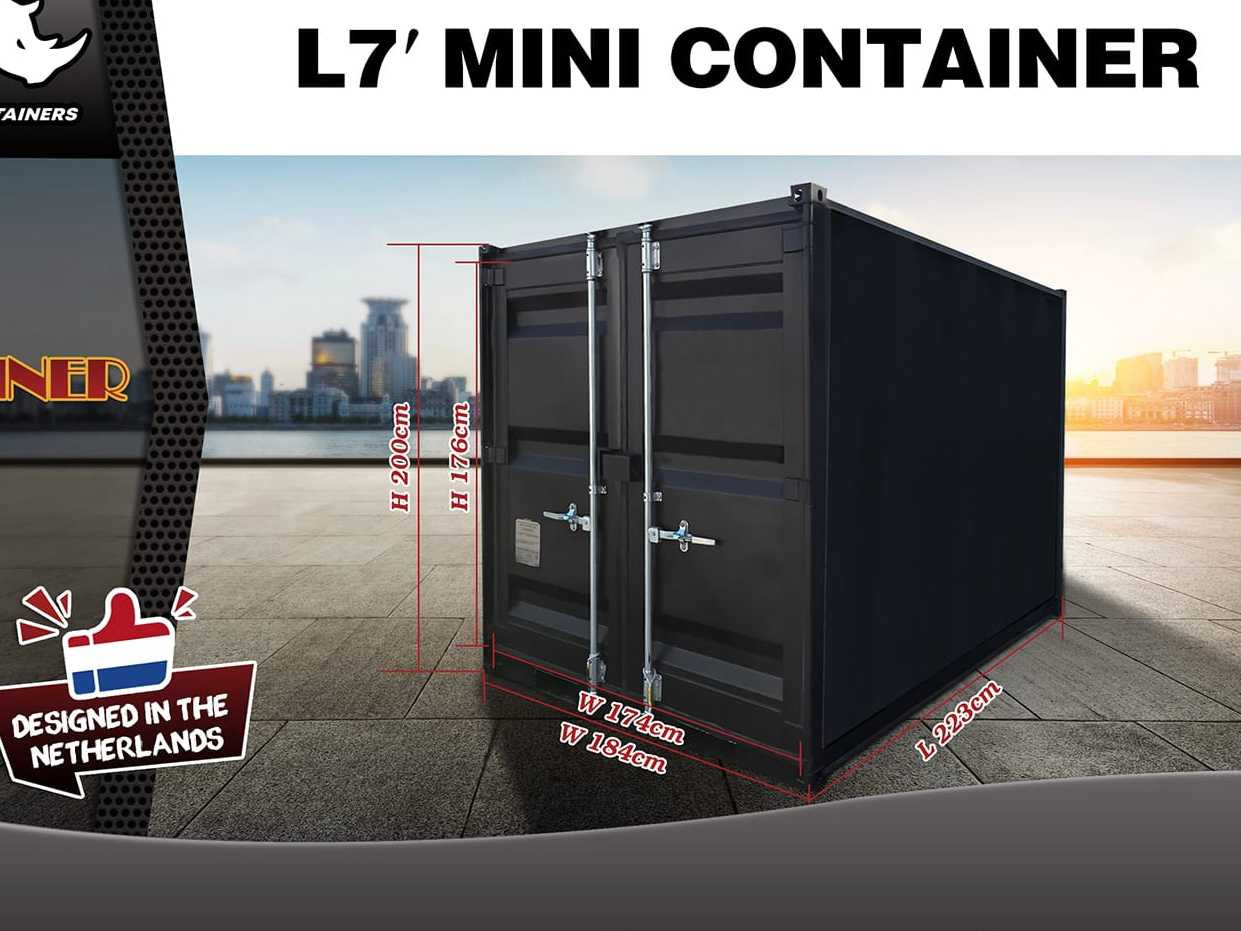 Shipping container Rhino-cross-containers 7ft: picture 8