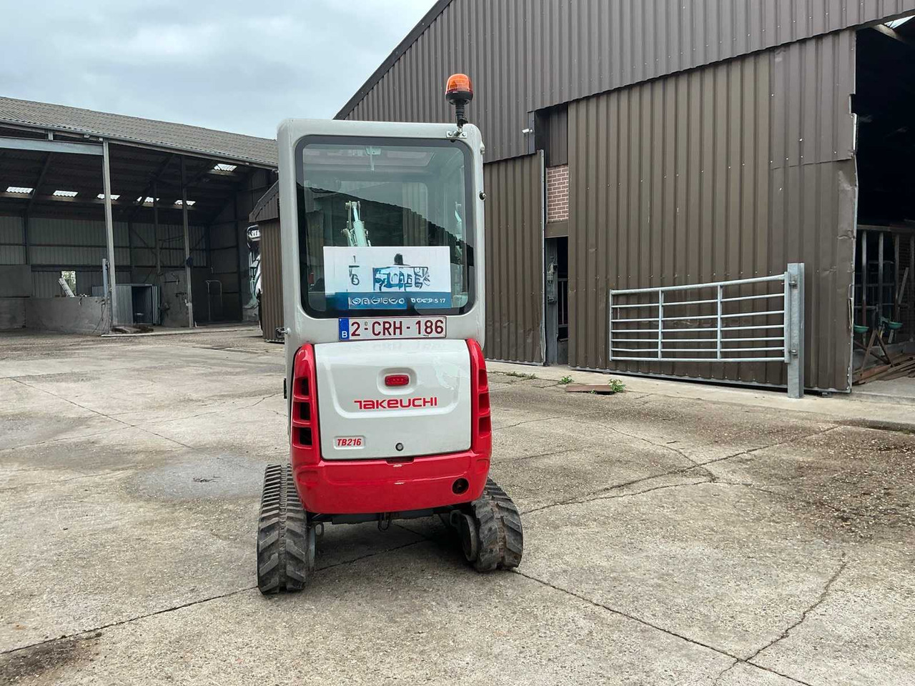 Takeuchi TB216 - Mini excavator: picture 4 Takeuchi TB216 - Mini excavator: picture 4