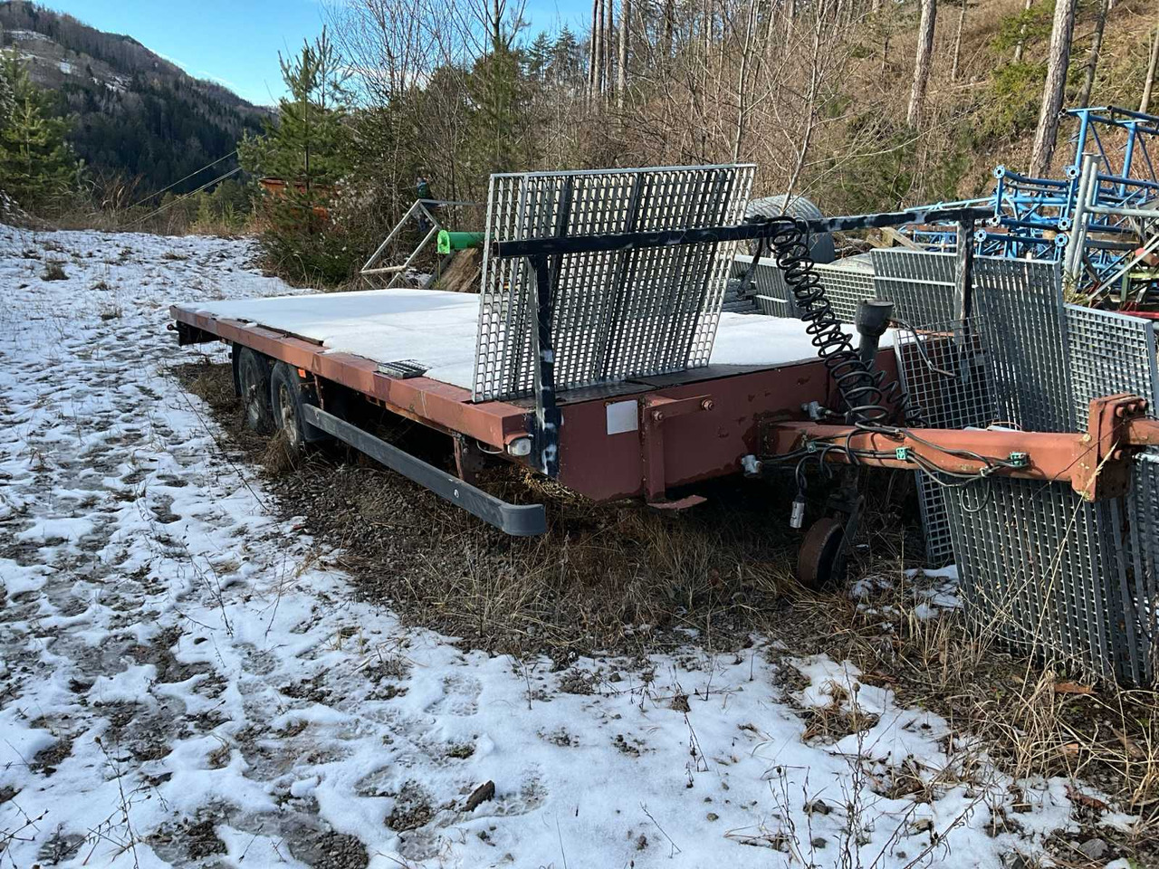 Tandem trailer - Farm trailer: picture 1 Tandem trailer - Farm trailer: picture 1