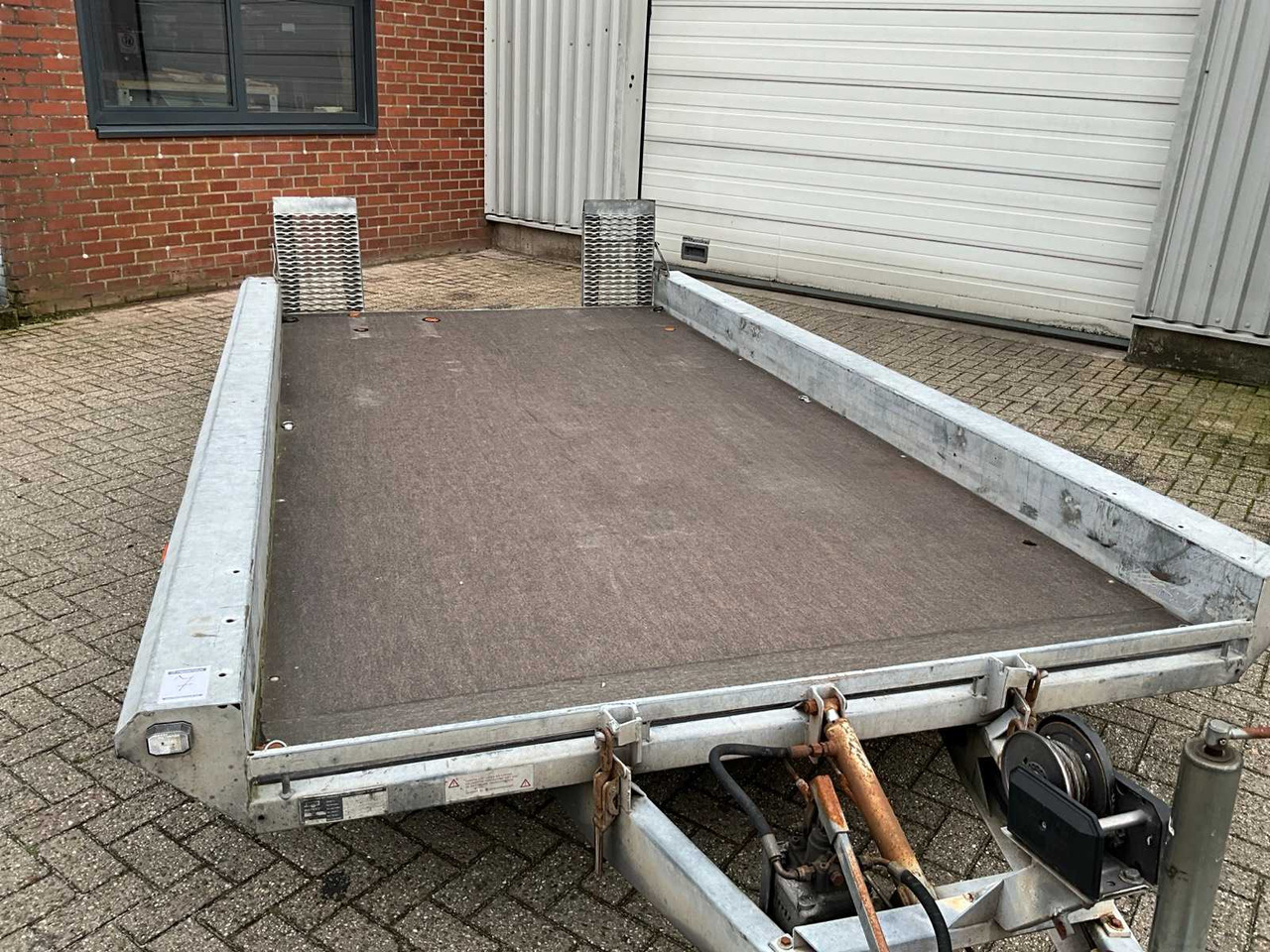 2000 HAPERT H2700 TRAILER MACHINE TRANSPORTER - Trailer: picture 3 2000 HAPERT H2700 TRAILER MACHINE TRANSPORTER - Trailer: picture 3