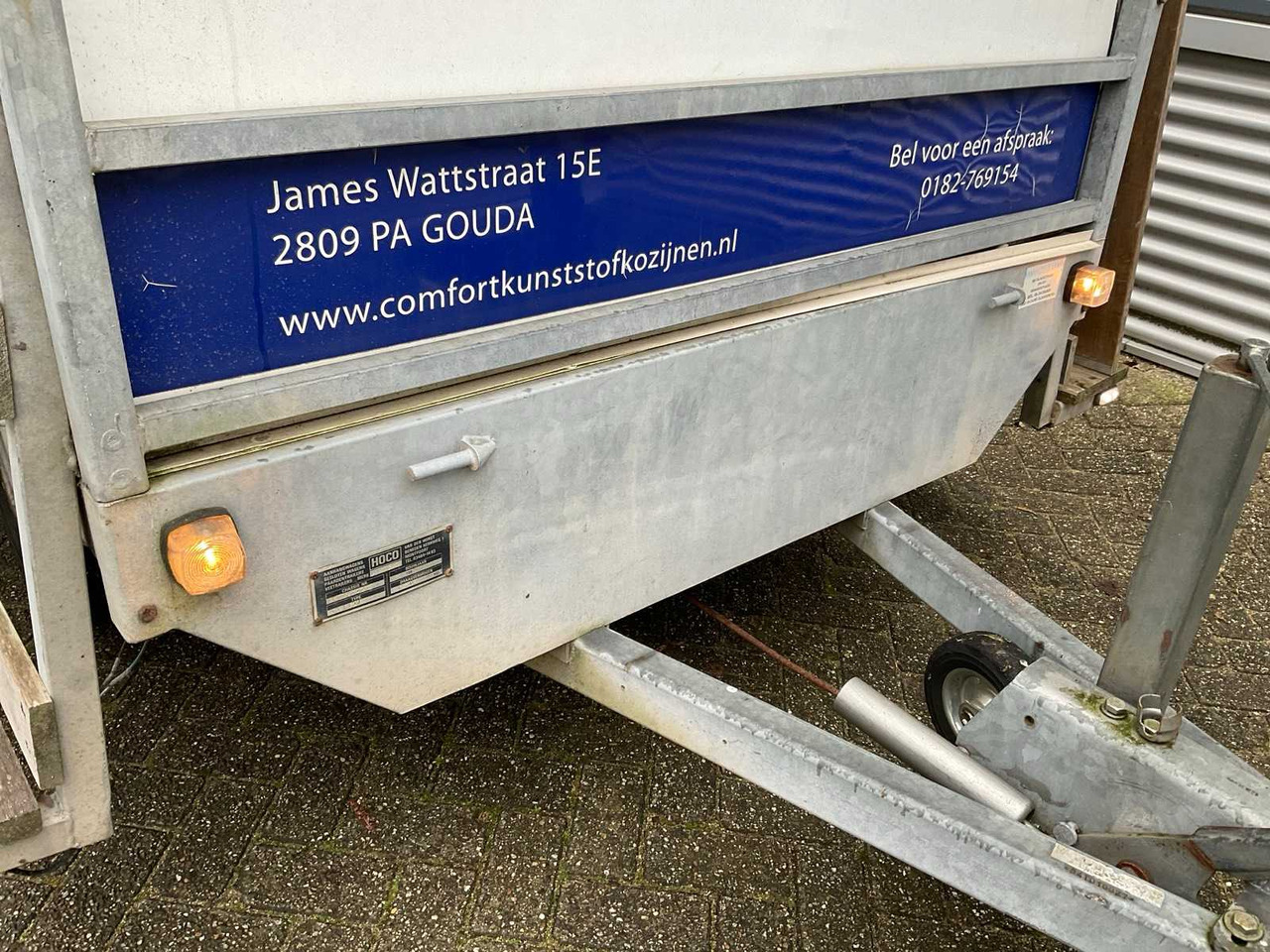 ANSSEMS AS 1450 GLASS/FRAMES TRANSPORT TRAILER - Trailer: picture 4 ANSSEMS AS 1450 GLASS/FRAMES TRANSPORT TRAILER - Trailer: picture 4