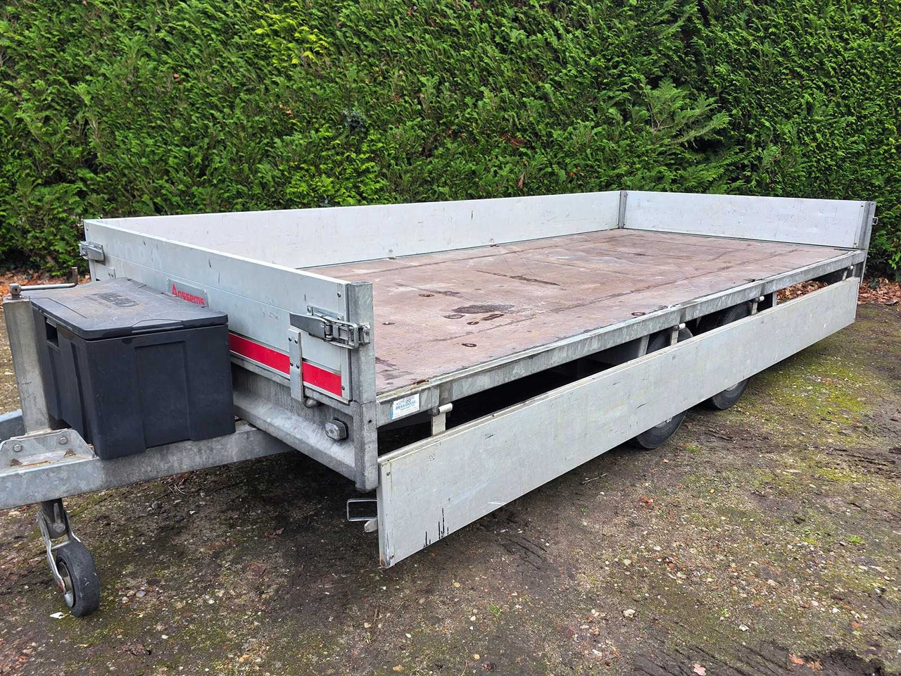 ANSSEMS - PLATFORM TROLLEY - 400 X 180 - 2000 KG - 2021 - 39-WS-BF - Trailer: picture 3 ANSSEMS - PLATFORM TROLLEY - 400 X 180 - 2000 KG - 2021 - 39-WS-BF - Trailer: picture 3