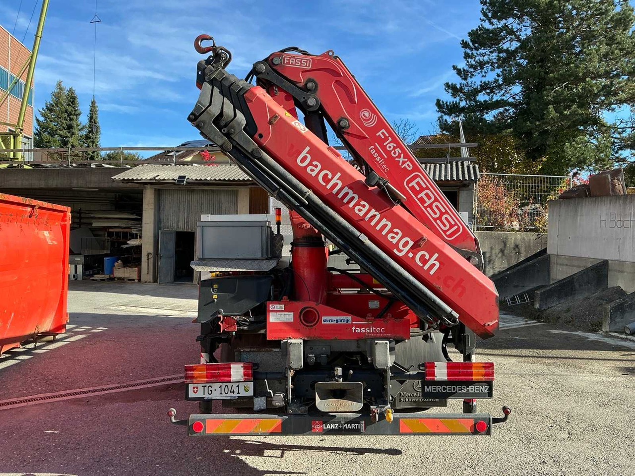 2008 MERCEDES-BENZ ACTROS 2541 TRUCK WITH REAR CRANE - Truck: picture 5 2008 MERCEDES-BENZ ACTROS 2541 TRUCK WITH REAR CRANE - Truck: picture 5