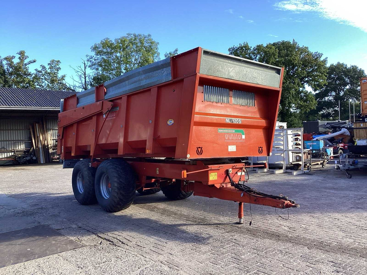 Vaia NL120-S - Farm tipping trailer/ Dumper: picture 2 Vaia NL120-S - Farm tipping trailer/ Dumper: picture 2