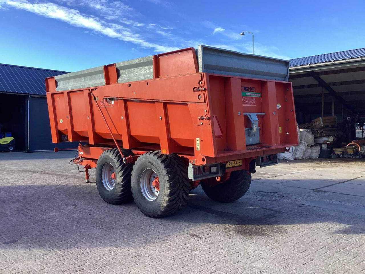 Vaia NL120-S - Farm tipping trailer/ Dumper: picture 4 Vaia NL120-S - Farm tipping trailer/ Dumper: picture 4