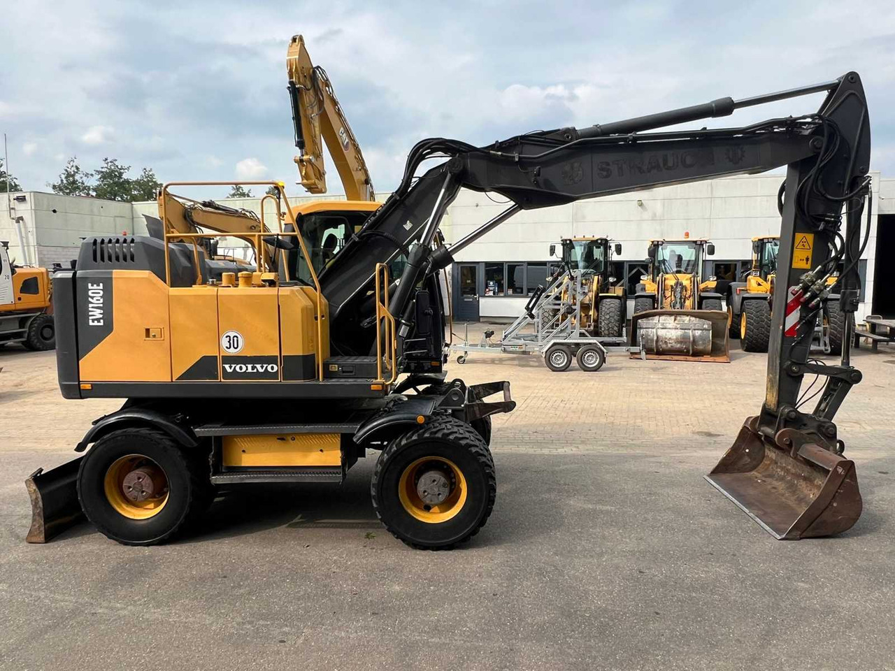 Volvo EW160E - Wheel excavator: picture 4 Volvo EW160E - Wheel excavator: picture 4