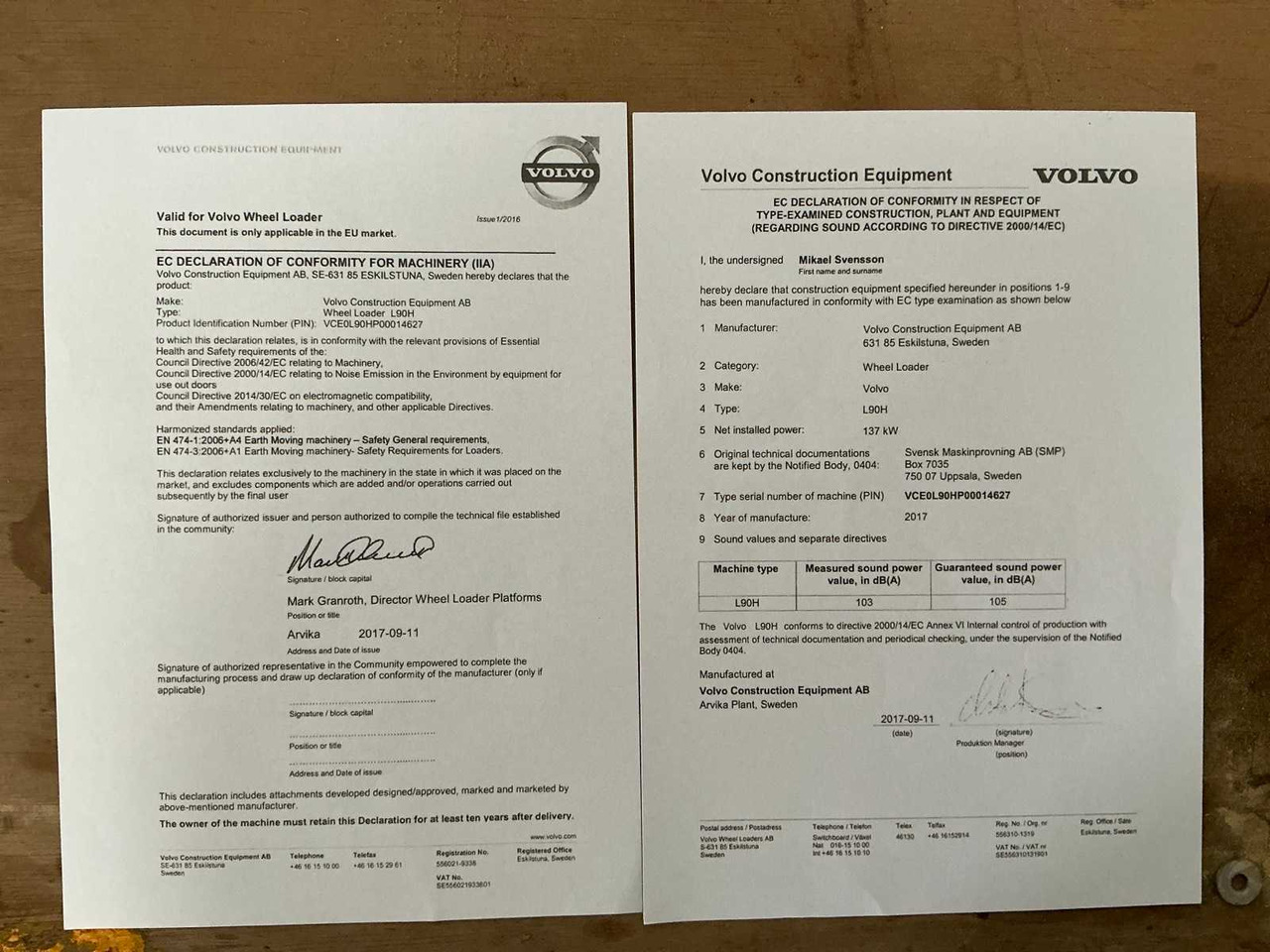 Wheel loader Volvo L90H: picture 33