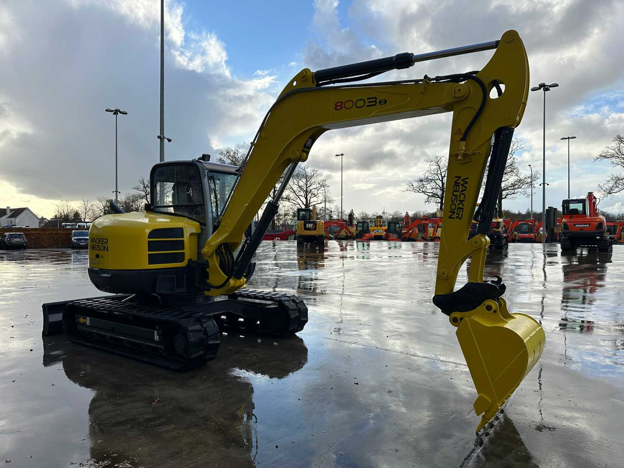 WACKER- NEUSON - 2015 - 8003 - MIDI EXCAVATOR - Excavator: picture 3 WACKER- NEUSON - 2015 - 8003 - MIDI EXCAVATOR - Excavator: picture 3