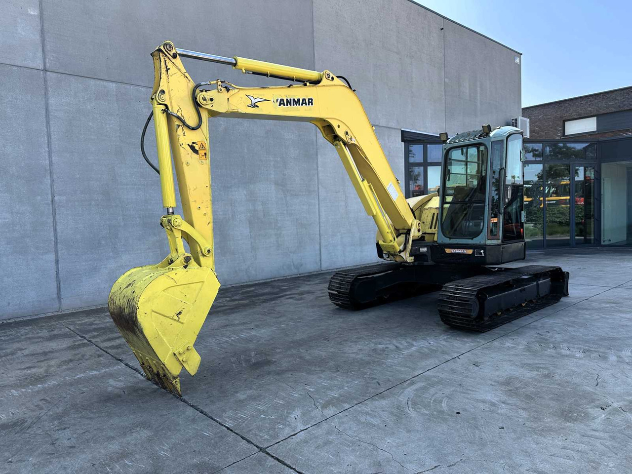 Yanmar VIO80 - Crawler excavator: picture 1 Yanmar VIO80 - Crawler excavator: picture 1