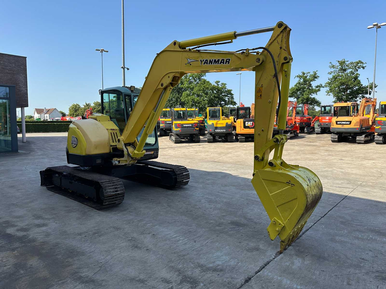 Yanmar VIO80 - Crawler excavator: picture 3 Yanmar VIO80 - Crawler excavator: picture 3