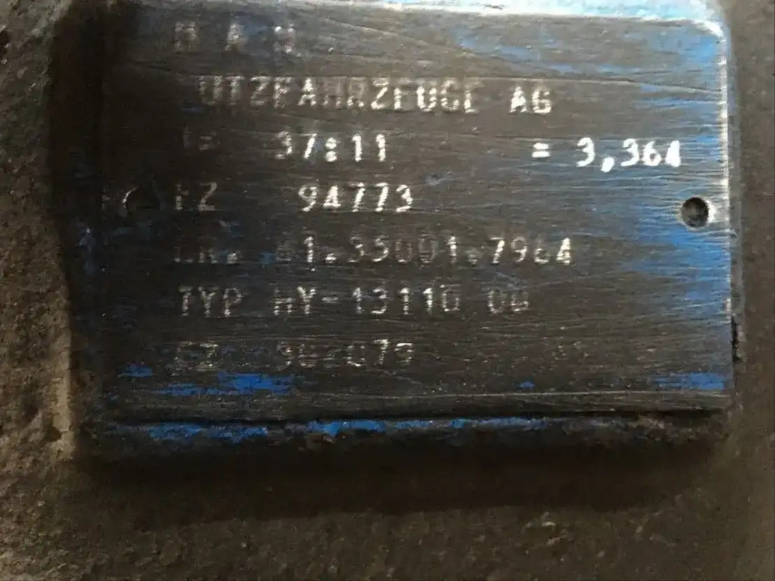 MAN Differentieel HY13110 - Rear axle for Truck: picture 2 MAN Differentieel HY13110 - Rear axle for Truck: picture 2