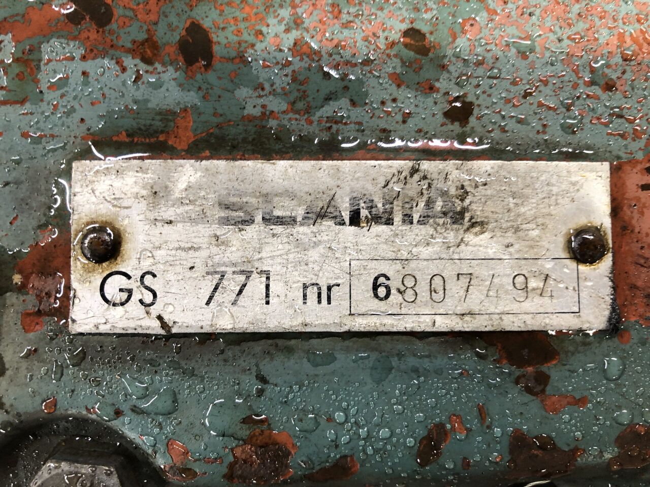 SCANIA VERSNELLINGSBAK GS 771 93M - 900230011 - Gearbox for Truck: picture 4 SCANIA VERSNELLINGSBAK GS 771 93M - 900230011 - Gearbox for Truck: picture 4