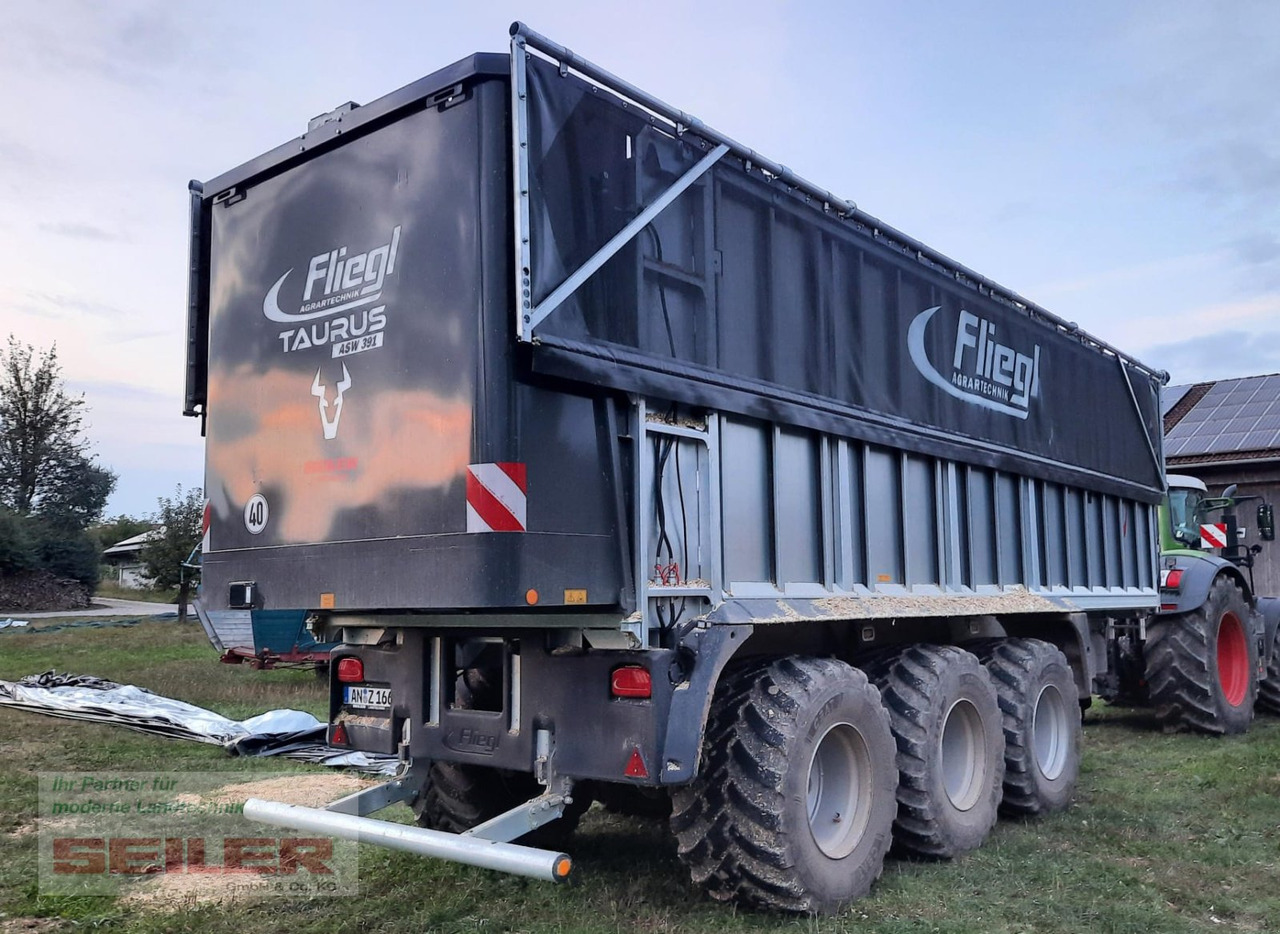 Fliegl ASW 391 TAURUS FOX 50m³ + elektr. ZWL + ISOBUS + Top Lift Light - Self-loading wagon: picture 1 Fliegl ASW 391 TAURUS FOX 50m³ + elektr. ZWL + ISOBUS + Top Lift Light - Self-loading wagon: picture 1