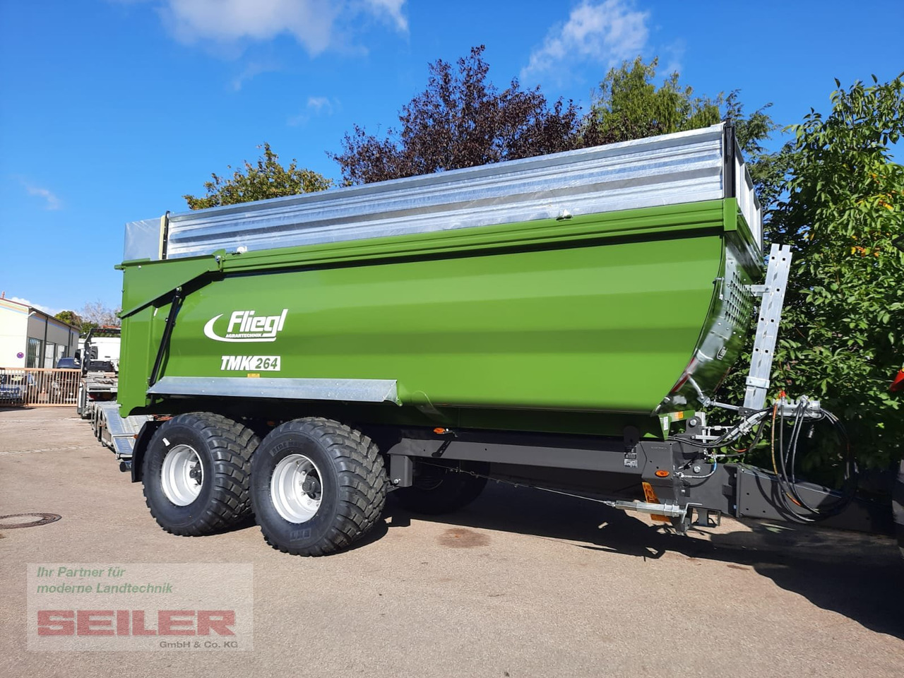 New Farm tipping trailer/ Dumper Fliegl TMK 264 FOX 32m³: picture 8