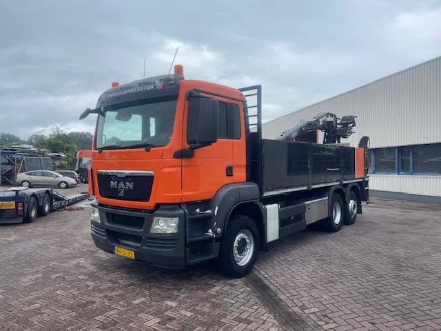MAN TGS 26.320 6x2 Euro 5 met verrijdbare 14.000 R2 Kennis kraan '2008' met stempels - Crane truck: picture 3 MAN TGS 26.320 6x2 Euro 5 met verrijdbare 14.000 R2 Kennis kraan '2008' met stempels - Crane truck: picture 3