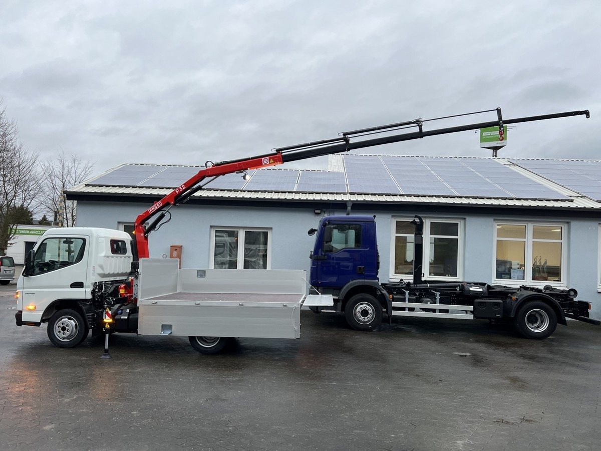 FUSO 3S15 Alu Pritsche 2.80m Ladekran Funk! sofort ve - Flatbed van: picture 3 FUSO 3S15 Alu Pritsche 2.80m Ladekran Funk! sofort ve - Flatbed van: picture 3