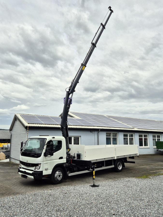 FUSO FUSO 9C18 Canter Alu Pritsche 5.5m Kran 3x hydr. - Flatbed van: picture 3 FUSO FUSO 9C18 Canter Alu Pritsche 5.5m Kran 3x hydr. - Flatbed van: picture 3