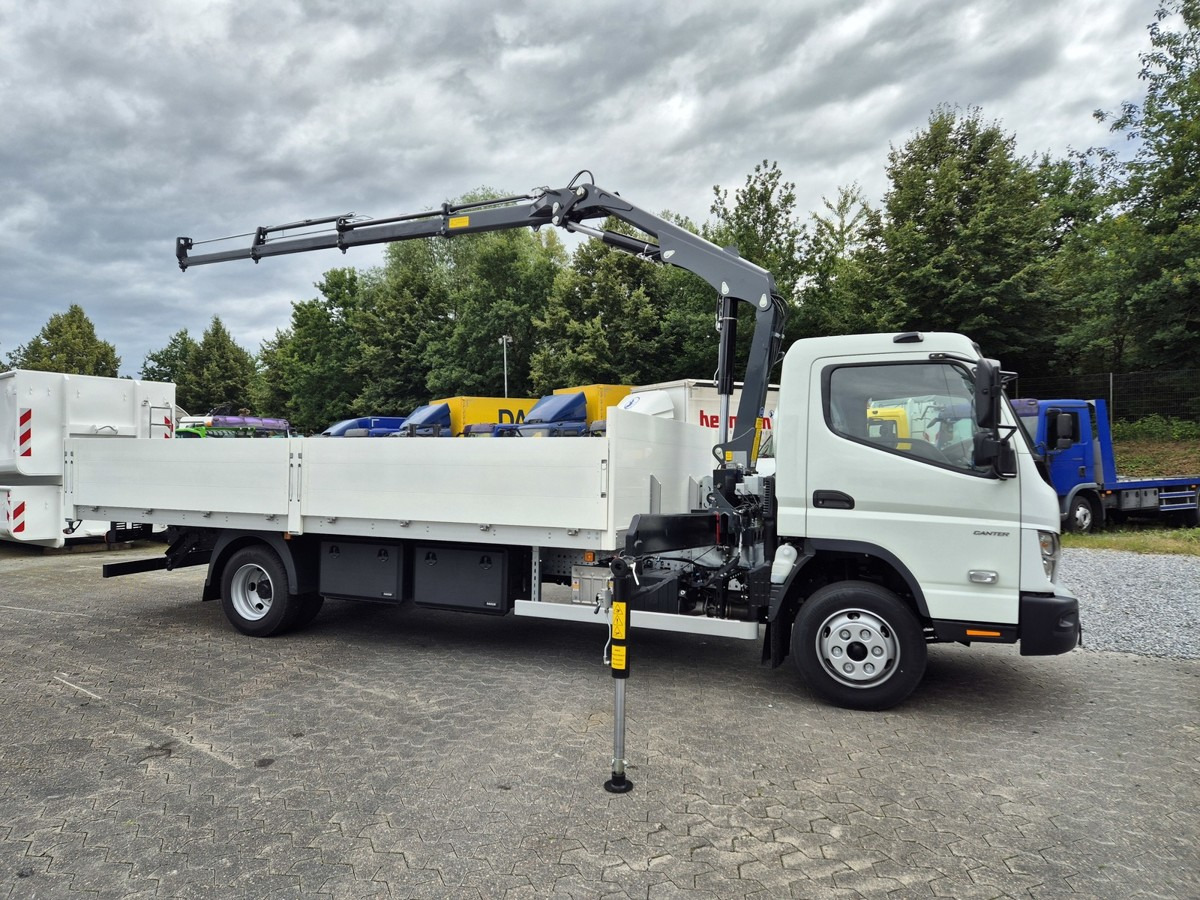 FUSO FUSO 9C18 Canter Alu Pritsche 5.5m Kran 3x hydr. - Flatbed van: picture 5 FUSO FUSO 9C18 Canter Alu Pritsche 5.5m Kran 3x hydr. - Flatbed van: picture 5