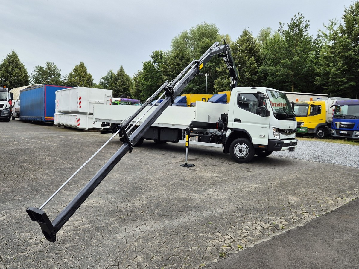 FUSO FUSO 9C18 Canter Alu Pritsche 5.5m Kran 3x hydr. - Flatbed van: picture 4 FUSO FUSO 9C18 Canter Alu Pritsche 5.5m Kran 3x hydr. - Flatbed van: picture 4