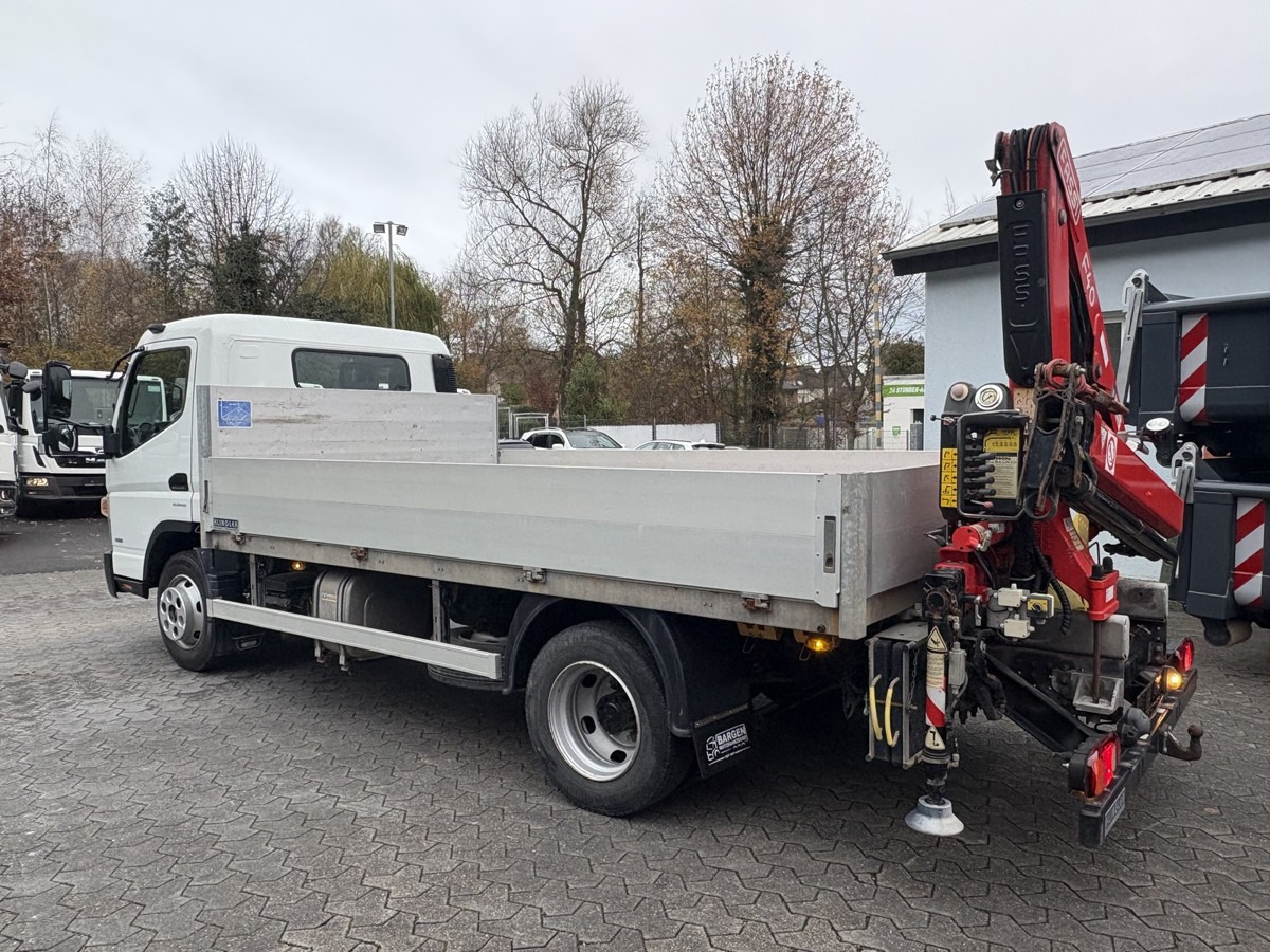 FUSO FUSO 9C18 Canter Pritsche 3.8m Kran 2x hydr. - Flatbed van: picture 5 FUSO FUSO 9C18 Canter Pritsche 3.8m Kran 2x hydr. - Flatbed van: picture 5