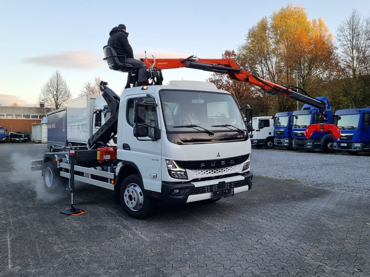 Leasing of FUSO FUSO 9C18 City Abrollkipper + Z-Kran Recycling FUSO FUSO 9C18 City Abrollkipper + Z-Kran Recycling: picture 10