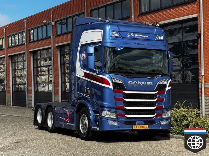 Scania R 580 6X2 BOOGIE - vollucht geveerd - PTO - Concourstaat - Tractor unit: picture 1 Scania R 580 6X2 BOOGIE - vollucht geveerd - PTO - Concourstaat - Tractor unit: picture 1