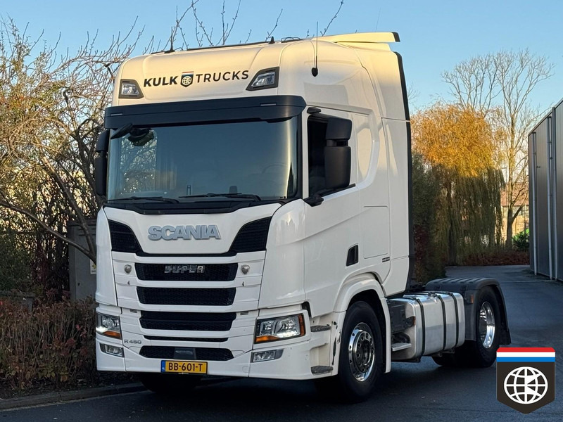 Scania R450 PTO HYDRAULIC / ALU WHEELS / RETARDER / CLEAN NL TRUCK - Tractor unit: picture 1 Scania R450 PTO HYDRAULIC / ALU WHEELS / RETARDER / CLEAN NL TRUCK - Tractor unit: picture 1