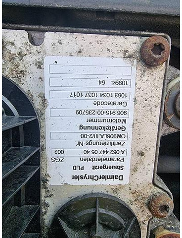 Spare parts Mercedes-Benz OM906LA.111/2-00: picture 6
