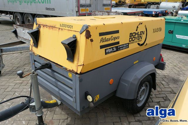 Atlas Copco XAS 67, Kompressor, Deutz, Wenig Std., TOP - Air compressor: picture 1 Atlas Copco XAS 67, Kompressor, Deutz, Wenig Std., TOP - Air compressor: picture 1