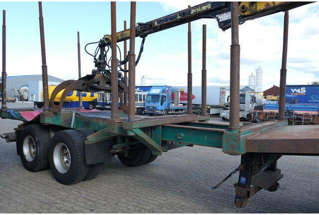 DIEBOLT Teleskop., Holzladekran, 2-Achser, BPW - Timber semi-trailer: picture 2 DIEBOLT Teleskop., Holzladekran, 2-Achser, BPW - Timber semi-trailer: picture 2