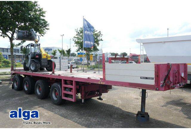 ES-GE 4.VON-25-40.3H, Pritsche, 4-Achser, Gelenkt, SAF - Low loader semi-trailer: picture 1 ES-GE 4.VON-25-40.3H, Pritsche, 4-Achser, Gelenkt, SAF - Low loader semi-trailer: picture 1