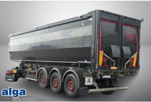 Fliegl DHKS 390, Stahl, 50m³, Schrottmulde, TOP-Zustand - Tipper semi-trailer: picture 1 Fliegl DHKS 390, Stahl, 50m³, Schrottmulde, TOP-Zustand - Tipper semi-trailer: picture 1