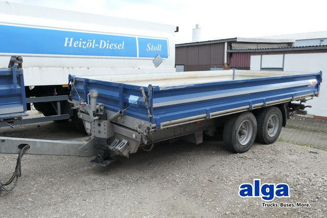 Fliegl TSK 118, Verzinkt, Tandem, Rampen, 5mtr. lang - Low loader trailer: picture 1 Fliegl TSK 118, Verzinkt, Tandem, Rampen, 5mtr. lang - Low loader trailer: picture 1