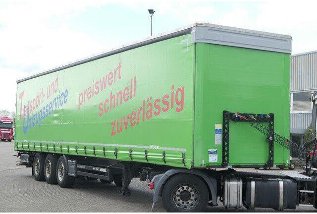 Kögel S24-1, Edscha, LBW, Luft-Lift, Schiebeplane, TOP - Curtainsider semi-trailer: picture 3 Kögel S24-1, Edscha, LBW, Luft-Lift, Schiebeplane, TOP - Curtainsider semi-trailer: picture 3