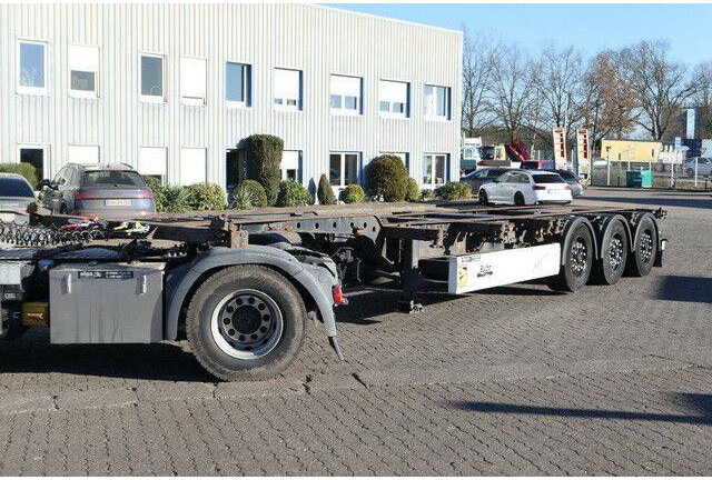 Krone SD, Container-Chassis, Heckausschub, Luft-Lift - Low loader semi-trailer: picture 2 Krone SD, Container-Chassis, Heckausschub, Luft-Lift - Low loader semi-trailer: picture 2