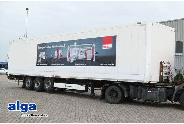 Krone SD, Schlüssellochblech, Luft-Lift, SAF-Achsen - Closed box semi-trailer: picture 1 Krone SD, Schlüssellochblech, Luft-Lift, SAF-Achsen - Closed box semi-trailer: picture 1