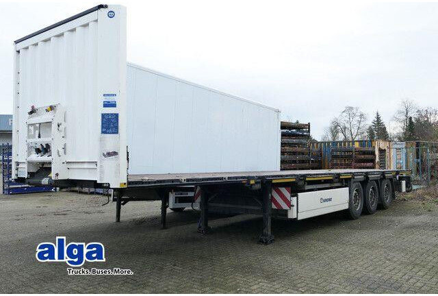 Krone SDP 27, Container, Rungen, 2x Lift, Multi-Lock - Low loader semi-trailer: picture 1 Krone SDP 27, Container, Rungen, 2x Lift, Multi-Lock - Low loader semi-trailer: picture 1