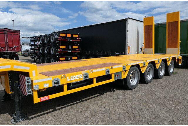 Lieder LD07, Verbreiterbar,Hydr. Rampen,4-Achser - Low loader semi-trailer: picture 5 Lieder LD07, Verbreiterbar,Hydr. Rampen,4-Achser - Low loader semi-trailer: picture 5