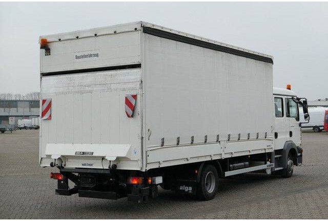 Curtainsider truck MAN 12.240 TGL, DOKA, LBW, AHK, Klima, 6 Sitze: picture 6