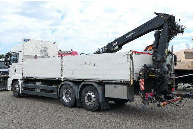 MAN 26.440 TGS LL 6x2, Kran Fassi F195AS.22, AHK, AC - Dropside/ Flatbed truck: picture 3 MAN 26.440 TGS LL 6x2, Kran Fassi F195AS.22, AHK, AC - Dropside/ Flatbed truck: picture 3