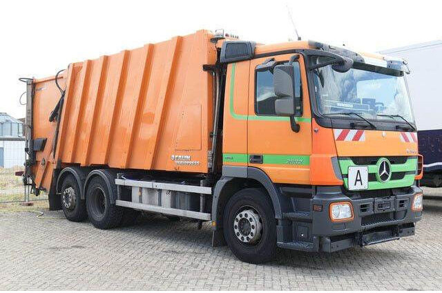 Mercedes-Benz 2532 L Actros 6x2, Faun, Zöller, 24m³, MP3, AC - Garbage truck: picture 2 Mercedes-Benz 2532 L Actros 6x2, Faun, Zöller, 24m³, MP3, AC - Garbage truck: picture 2