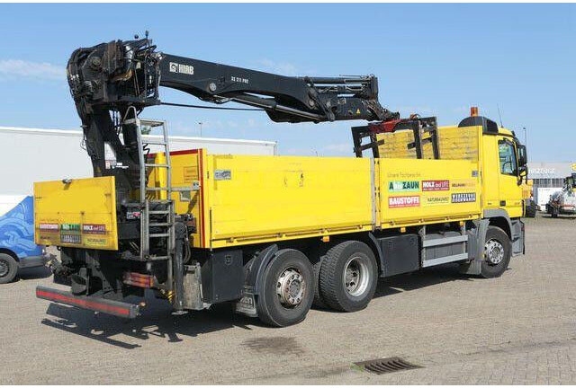 Mercedes-Benz 2536 Actros/MP3/HIAB 211DL/AHK/Klima - Dropside/ Flatbed truck: picture 5 Mercedes-Benz 2536 Actros/MP3/HIAB 211DL/AHK/Klima - Dropside/ Flatbed truck: picture 5