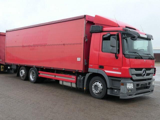 Box truck Mercedes-Benz 2541 L NR Actros 6x2, Schwenkwand, Klima, Lift: picture 7