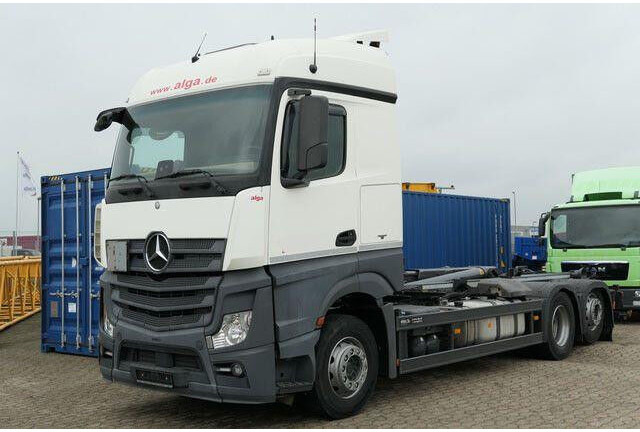 Mercedes-Benz 2543 L Actros 6x2, Meiler RK 21.70, Lenk-Lift - Hook lift truck: picture 2 Mercedes-Benz 2543 L Actros 6x2, Meiler RK 21.70, Lenk-Lift - Hook lift truck: picture 2