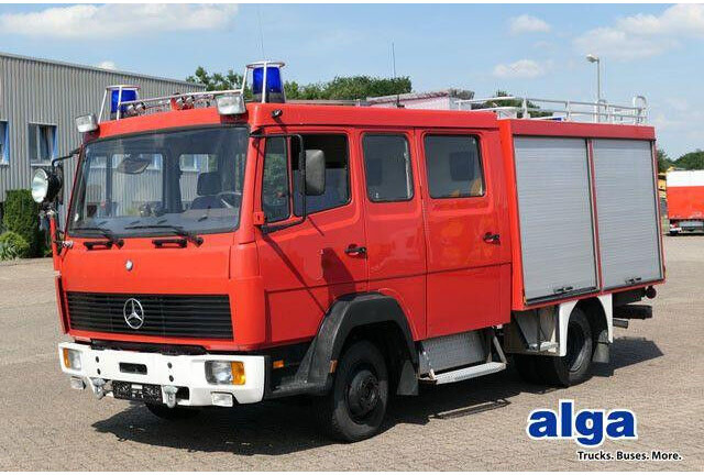 Mercedes-Benz 814 F/Feuerwehr/Pumpe/9 Sitze - Fire truck: picture 1 Mercedes-Benz 814 F/Feuerwehr/Pumpe/9 Sitze - Fire truck: picture 1