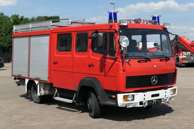 Mercedes-Benz 814 F/Feuerwehr/Pumpe/9 Sitze - Fire truck, Combi van: picture 3 Mercedes-Benz 814 F/Feuerwehr/Pumpe/9 Sitze - Fire truck, Combi van: picture 3
