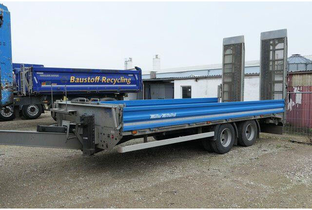 Müller-Mitteltal ETÜ-TA-R 14.4, Rampen, 6.300mm lang, Tandem - Low loader trailer: picture 2 Müller-Mitteltal ETÜ-TA-R 14.4, Rampen, 6.300mm lang, Tandem - Low loader trailer: picture 2