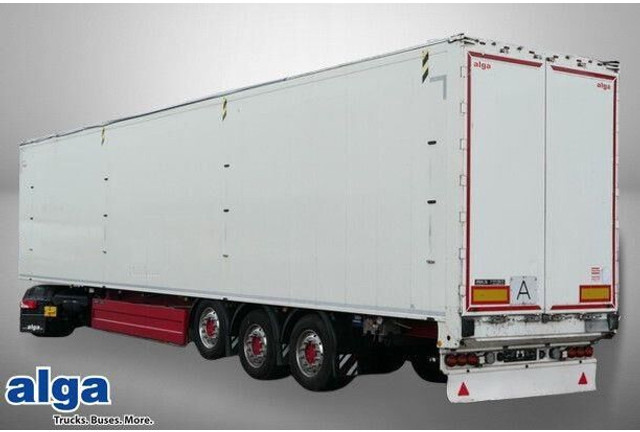 Schwarzmüller J-Serie, 6mm Boden, 93m³, Funk, Alu-Felgen, SAF - Closed box semi-trailer: picture 1 Schwarzmüller J-Serie, 6mm Boden, 93m³, Funk, Alu-Felgen, SAF - Closed box semi-trailer: picture 1
